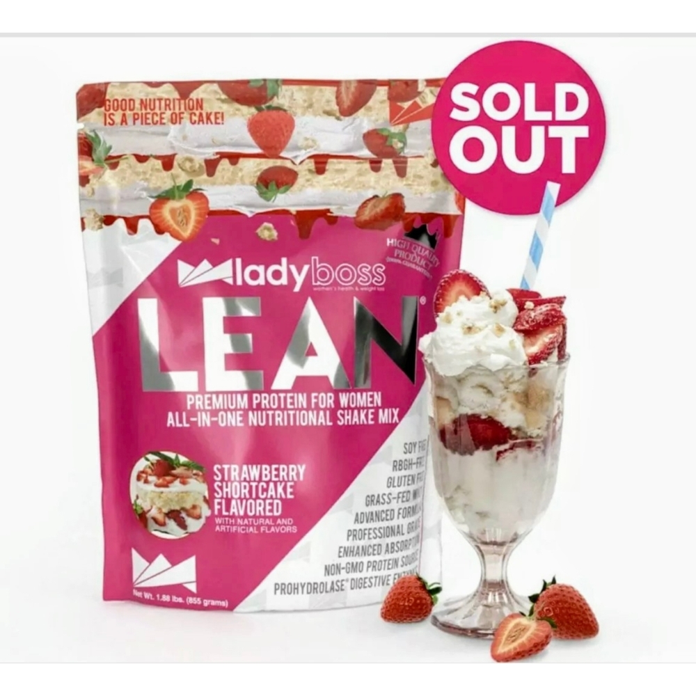DISCONTINUED ORIGINAL FORMULA Exp 03/23 Strawberry Shortcake Lady Boss Lean🍓